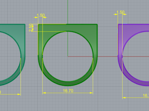 326 Ring 3DM STL 3D Print Model