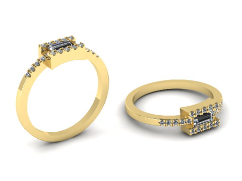 328 Ring 3DM STL 3D Print Model