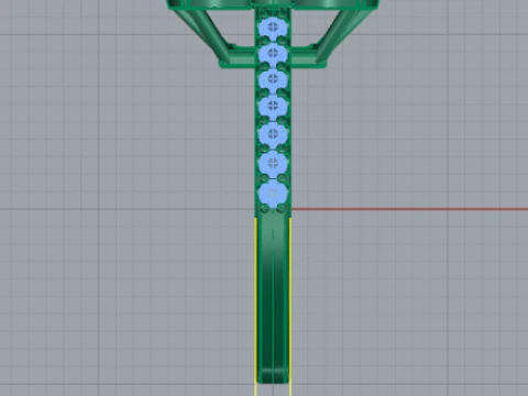 329 Womens ring with stones 3DM STL 3D Print Model