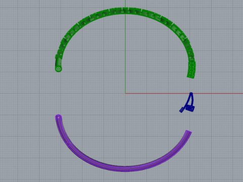 332 Bracelet 3DM STL Model Cetak 3D
