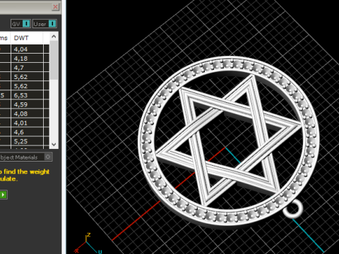 332 Bracelet 3DM 333 Pendant 3DM STL 3D Принт Модель