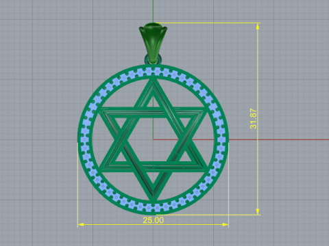 332 Bracelet 3DM 333 Pendant 3DM STL 3D Принт Модель