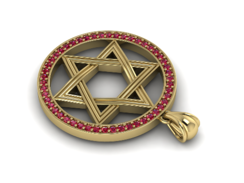 332 Bracelet 3DM 333 Pendant 3DM STL 3D Принт Модель