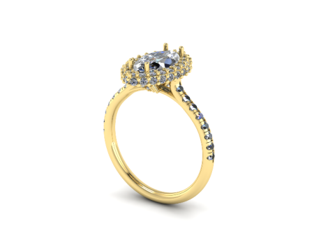 335 Female ring 3DM STL 3D Print Model