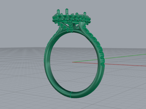 335 Female ring 3DM STL Modelo de impresión 3D