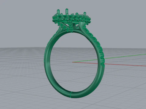 335 Female ring 3DM STL 3D Print Model