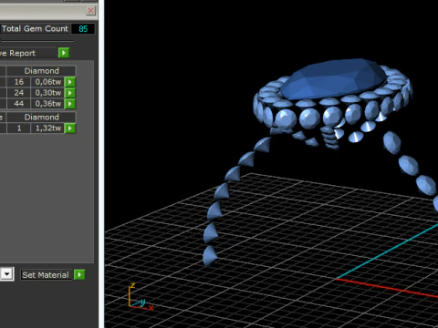 335 Female ring 3DM STL 3D Print Model