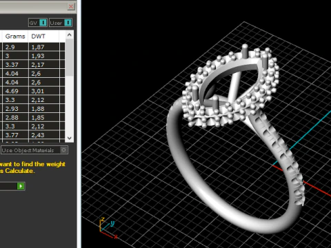 335 Female ring 3DM STL 3D Print Model