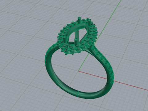 335 Female ring 3DM STL Modelo de impresión 3D