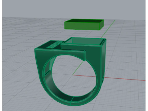 336 Man ring 3DM STL 3D Print Model