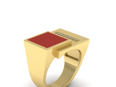 336 Man ring 3DM STL 3D Print Model