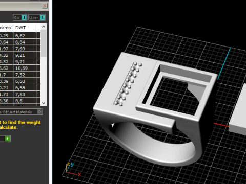 336 Man ring 3DM STL 3D Print Model