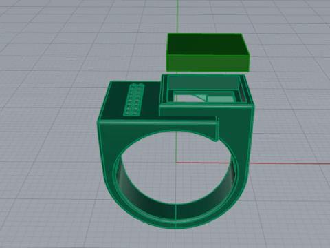 336 Man ring 3DM STL 3D Print Model