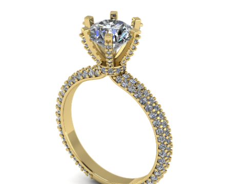 337 Female ring 3DM STL 3D Print Model