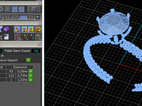 337 Female ring 3DM STL 3D Print Model