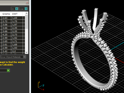 337 Female ring 3DM STL 3D Print Model