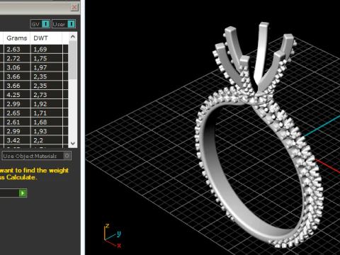 337 Female ring 3DM STL 3D Print Model