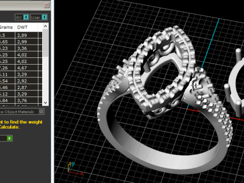 338 Female ring 3DM STL 3D Baskı Modeli