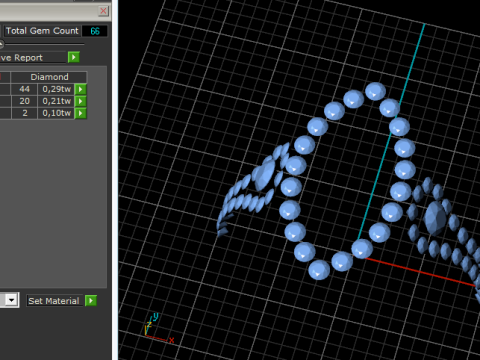 338 Female ring 3DM STL 3D Baskı Modeli