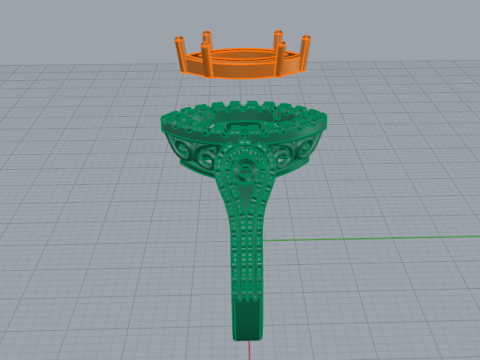 338 Female ring 3DM STL 3D Baskı Modeli