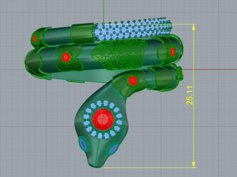 339 Ring snake 3DM STL 3D Print Model