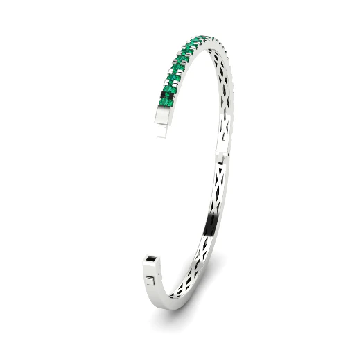 340 Bracelet with stones 3D Print Model .c4d .max .obj .3ds .fbx .stl .blend