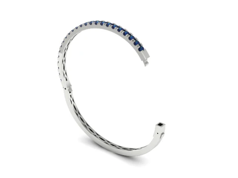 340 Bracelet with stones 3D Print Model