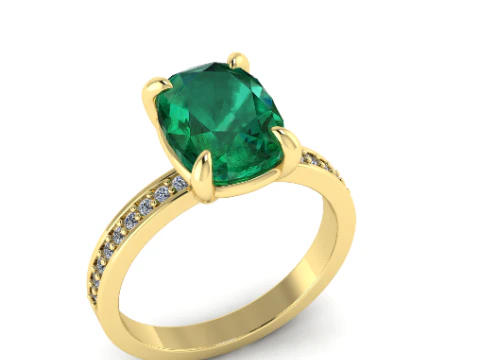 341 Ring for women 3D Print Model