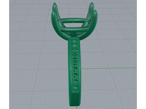 341 Ring for women 3D Print Model