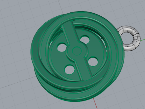 342 Pendant Modèles 3D en vedette