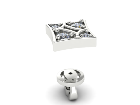 343 Earrings 3D 프린트 모델