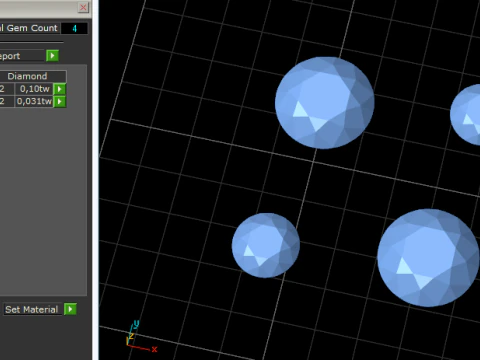 343 Earrings 3D Print Model