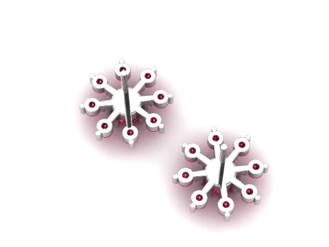 344 귀걸이 3D 프린트 모델