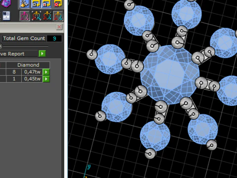344 Earrings 3D Print Model