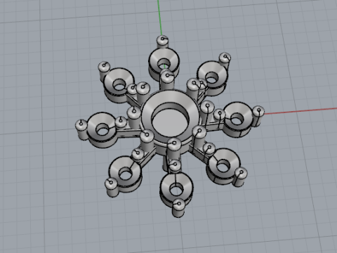 344 Earrings 3D printmodel