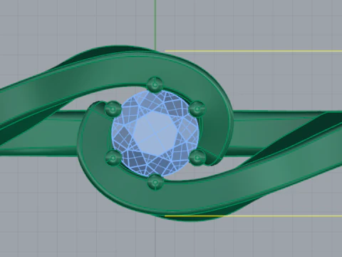 345 Ring 3D Print Model