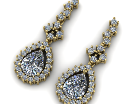 EARRINGS Studs Drops HoopsHuggies EarCuffsHugs Fashion RINGS EngagementRings CoupleBands Modelo de impresión 3D
