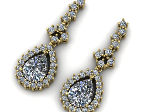 EARRINGS Studs Drops HoopsHuggies EarCuffsHugs Fashion RINGS EngagementRings CoupleBands 3D Print Model