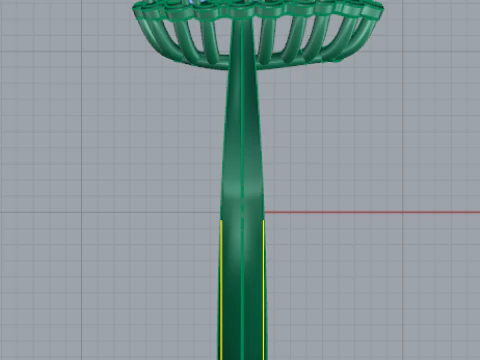 348 Ring with hearts 3D Print Model