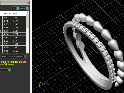 349 Ring 3Dプリントモデル