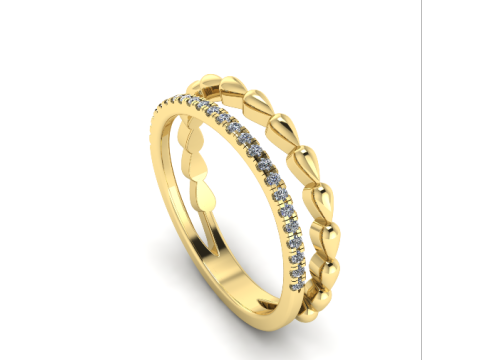 349 Ring 3Dプリントモデル
