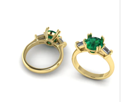 350 Ring 3D Print Model