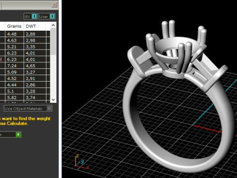 350 Ring Modello di stampa 3D