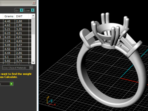 350 Ring 3D Print Model