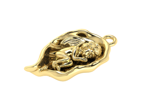 353 Pendant baby 3Dプリントモデル