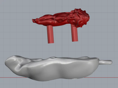 353 Pendant baby 3D Print Model