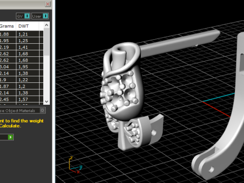 354 Earrings flower Model Cetak 3D