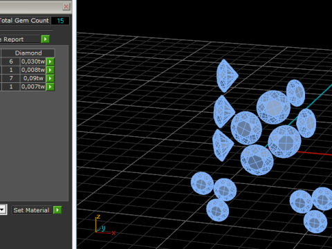 354 Earrings flower Model Cetak 3D