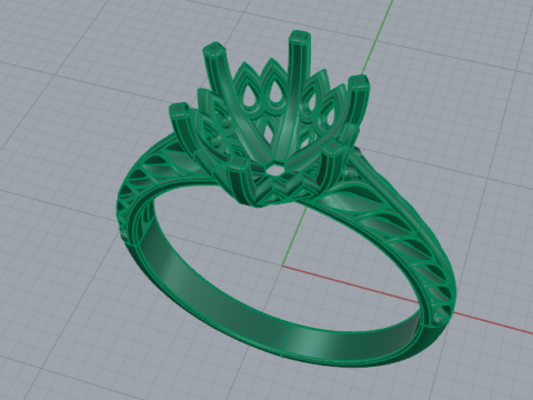 356 Ring Modello di stampa 3D