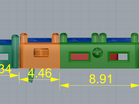 357 Bracelet Modèles 3D en vedette
